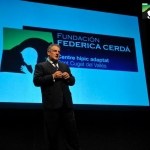 Federico González Cerdá, Presidente de la Fundación Federica Cerdá, durante su discurso inaugural, 24 de octubre de 2011.